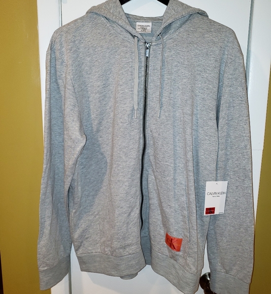 Calvin Klein Other - CALVIN KLEIN MENS ZIP-UP LONG SLEEVE HOODIE